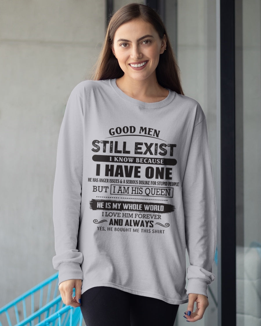 Good Men Still Exist - Perfect Gift For Your Girlfriend, Wife From Husband / Man - TIEN00 (SKU07-166-00)