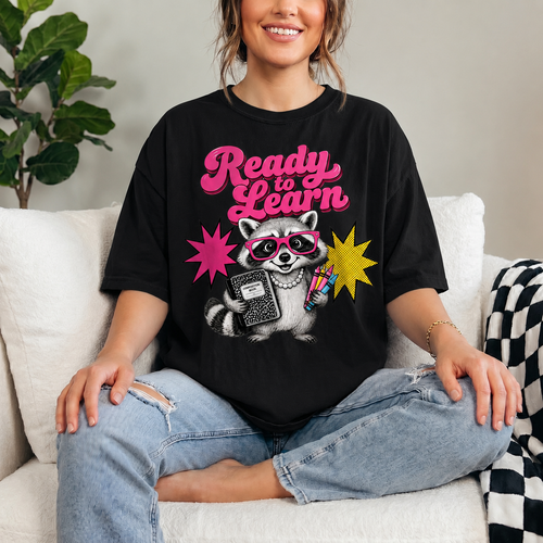 "WELCOME TO BACK TO SHOOL - READY TO LEARN" – T – SHIRT FOR WOMEN – TIEN00
