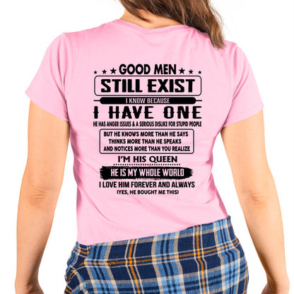Good men Still Exist - gift for your girlfriend, wife from Husband - DOAN00 (SKU-GMSAU-00)