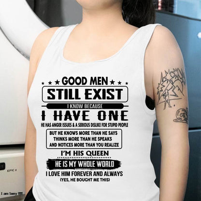Good men Still Exist - gift for your girlfriend, wife from Husband - TIEN00 (SKU-GM-00)