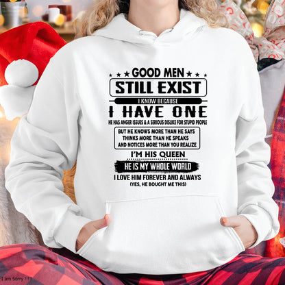 Good men Still Exist - gift for your girlfriend, wife from Husband - TIEN00 (SKU-GM-00)