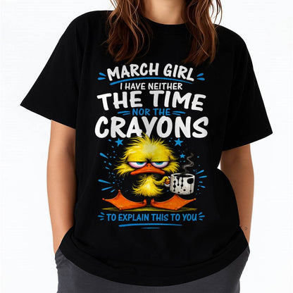 "NO!!! I DON'T HAVE THE TIME TO EXPLAIN THIS TO YOU" –  CUTE T - SHIRT FOR WOMEN – TIEN03 (SKU2606-107-03)