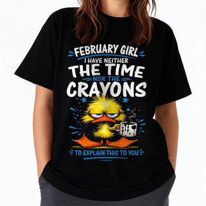 "NO!!! I DON'T HAVE THE TIME TO EXPLAIN THIS TO YOU" –  CUTE T - SHIRT FOR WOMEN – TIEN02 (SKU2606-107-02)