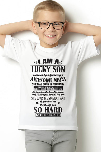 The Special T - Shirt For Son From Mom – "If you hurt me, my mother will slap you so hard" – TIEN02 (SKU2603-22-02)