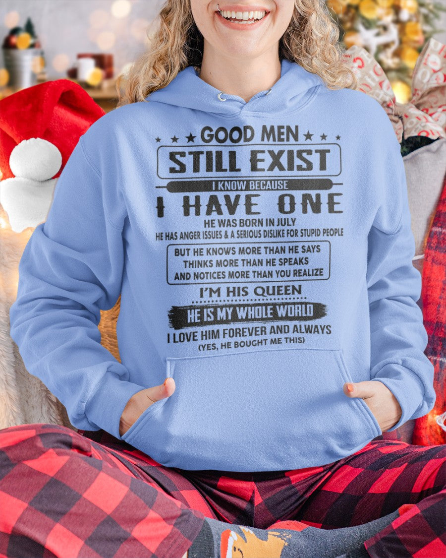 July - Good men Still Exist - gift for your girlfriend, wife from Husband - TIEN07 (SKU-GM-07)