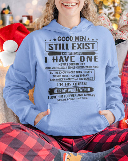 July - Good men Still Exist - gift for your girlfriend, wife from Husband - TIEN07 (SKU-GM-07)