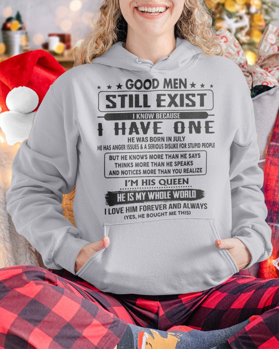 July - Good men Still Exist - gift for your girlfriend, wife from Husband - TIEN07 (SKU-GM-07)