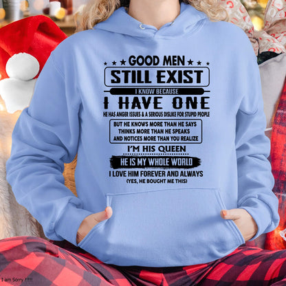 Good men Still Exist - gift for your girlfriend, wife from Husband - DOAN00 (SKU-GM-00)