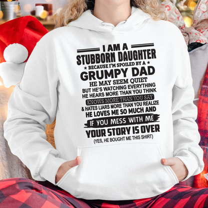 I'M A STUBBORN DAUGHTER - FROM DAD TO DAUGHTER - TIEN01 (SKU26T-01-52-00)