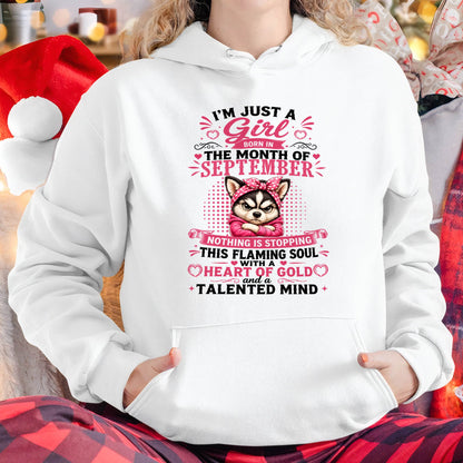 September Women – "The Girl With A Heart Of Gold And Talented Mind" – The Beautiful T - Shirt For Women – TIEN09 (SKU2605-66-09)