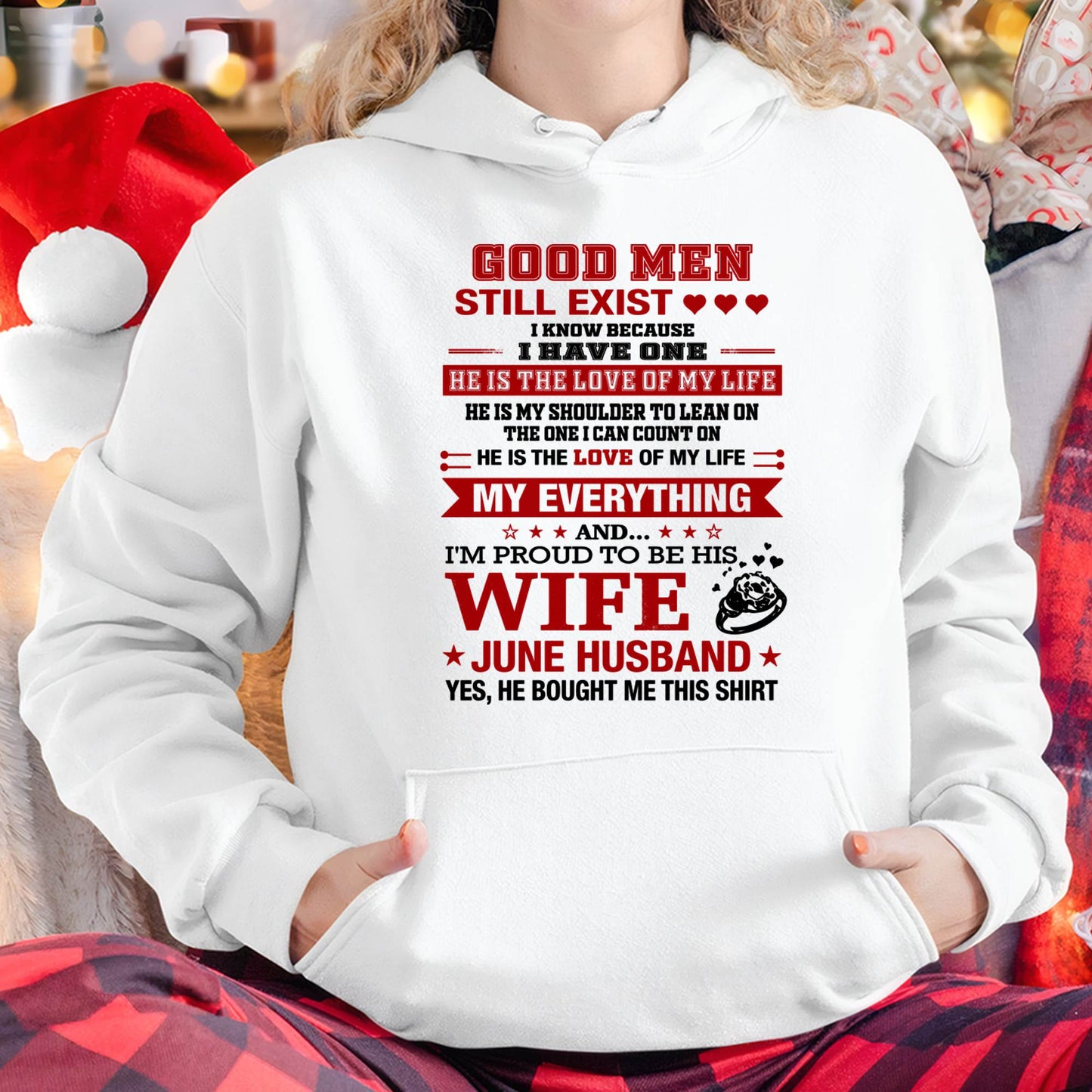 "My Husband Is The Love Of My Life" – The Special T - Shirt From Husband –TIEN06 (SKU2605-364-06)
