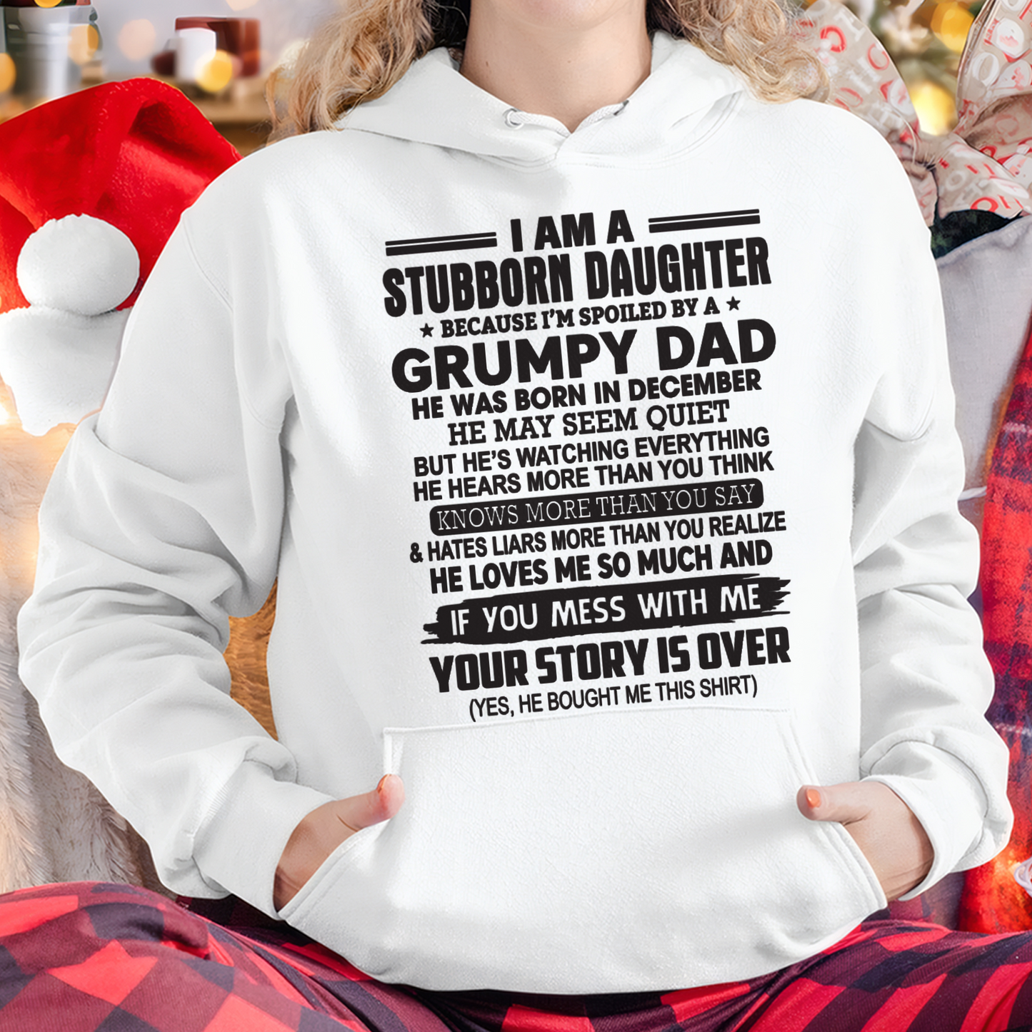 DECEMBER - I'M A STUBBORN DAUGHTER - FROM DAD TO DAUGHTER - TIEN12 (SKU26T-01-52-12)