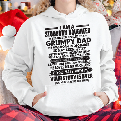 DECEMBER - I'M A STUBBORN DAUGHTER - FROM DAD TO DAUGHTER - TIEN12 (SKU26T-01-52-12)