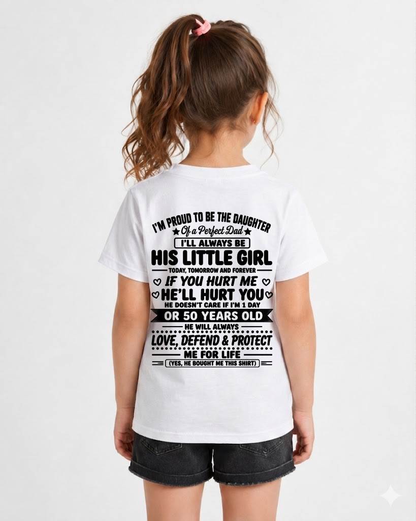 "My Dad Always Care Me If I'm 1 Day Or 50 Years Old" – The Beautiful T - Shirt From Dad – TIEN00 (SKU2606-81-00)