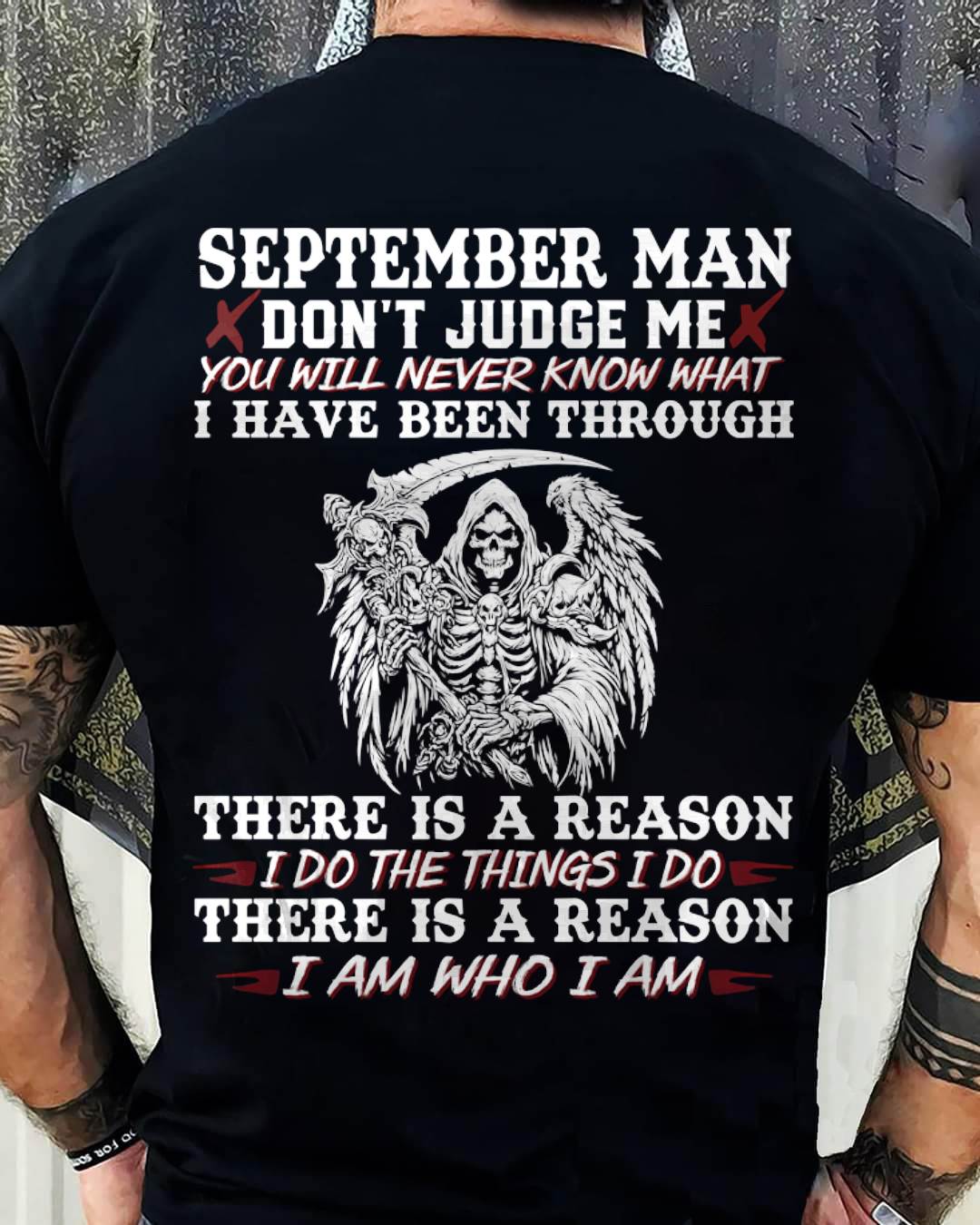 September Man Don't Judge Me – T-Shirt For Man – DOAN09 (SKU10-49-09)