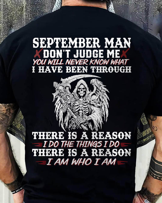 September Man Don't Judge Me – T-Shirt For Man – DOAN09 (SKU10-49-09)