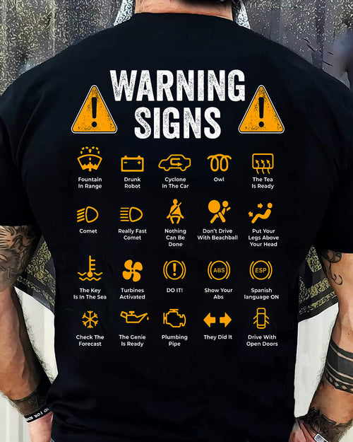 Warning Signs - Gift For Mechanic - TIEN (SKUM08-D00)