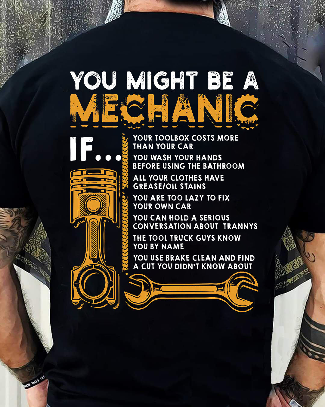You Might Be A Mechanic - Gift For Mechanic - DOAN (SKUM08-D08)