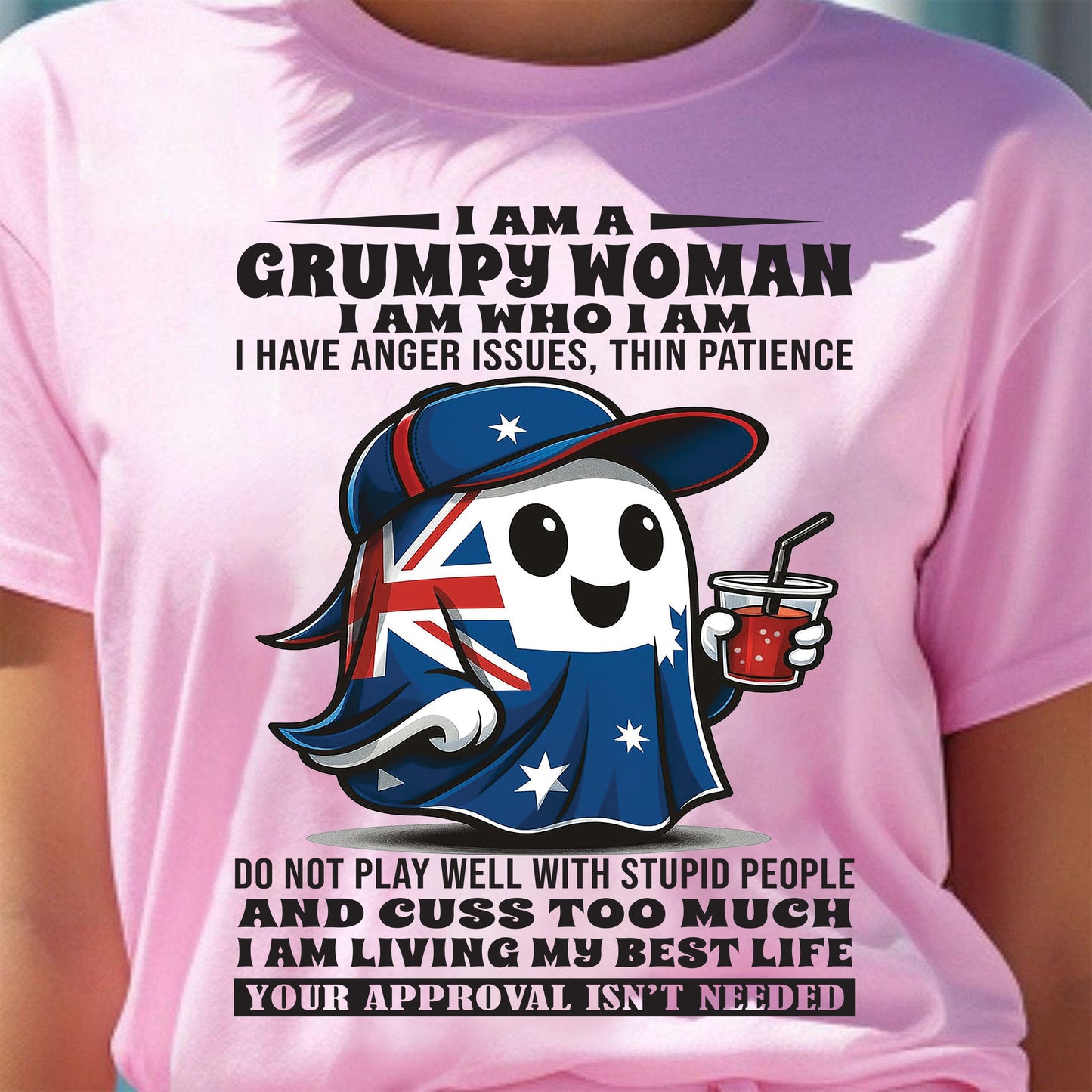 I Am A Grumpy Woman - T Shirt For Woman - DOAN (SKU09-83)