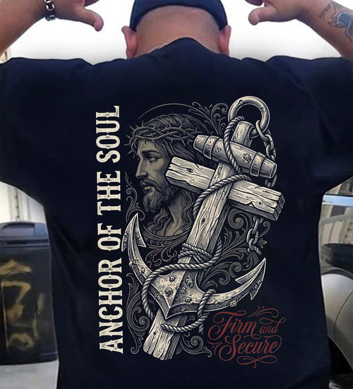 ANCHOR OF THE SOUL - CHRISTIAN T-SHIRT - FOR MEN tien00 (SKU2608-139)