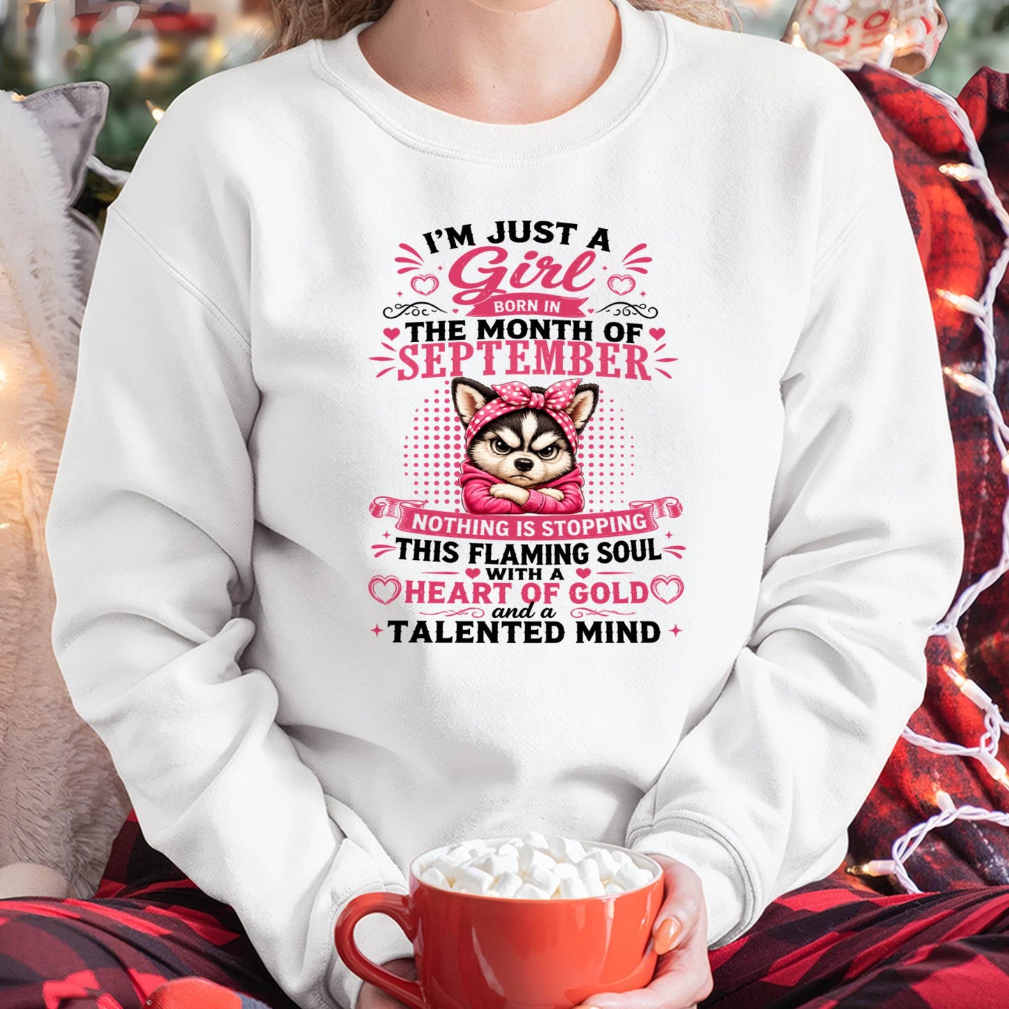 September Women – "The Girl With A Heart Of Gold And Talented Mind" – The Beautiful T - Shirt For Women – TIEN09 (SKU2605-66-09)