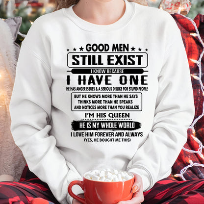 Good men Still Exist - gift for your girlfriend, wife from Husband - DOAN00 (SKU-GM-00)