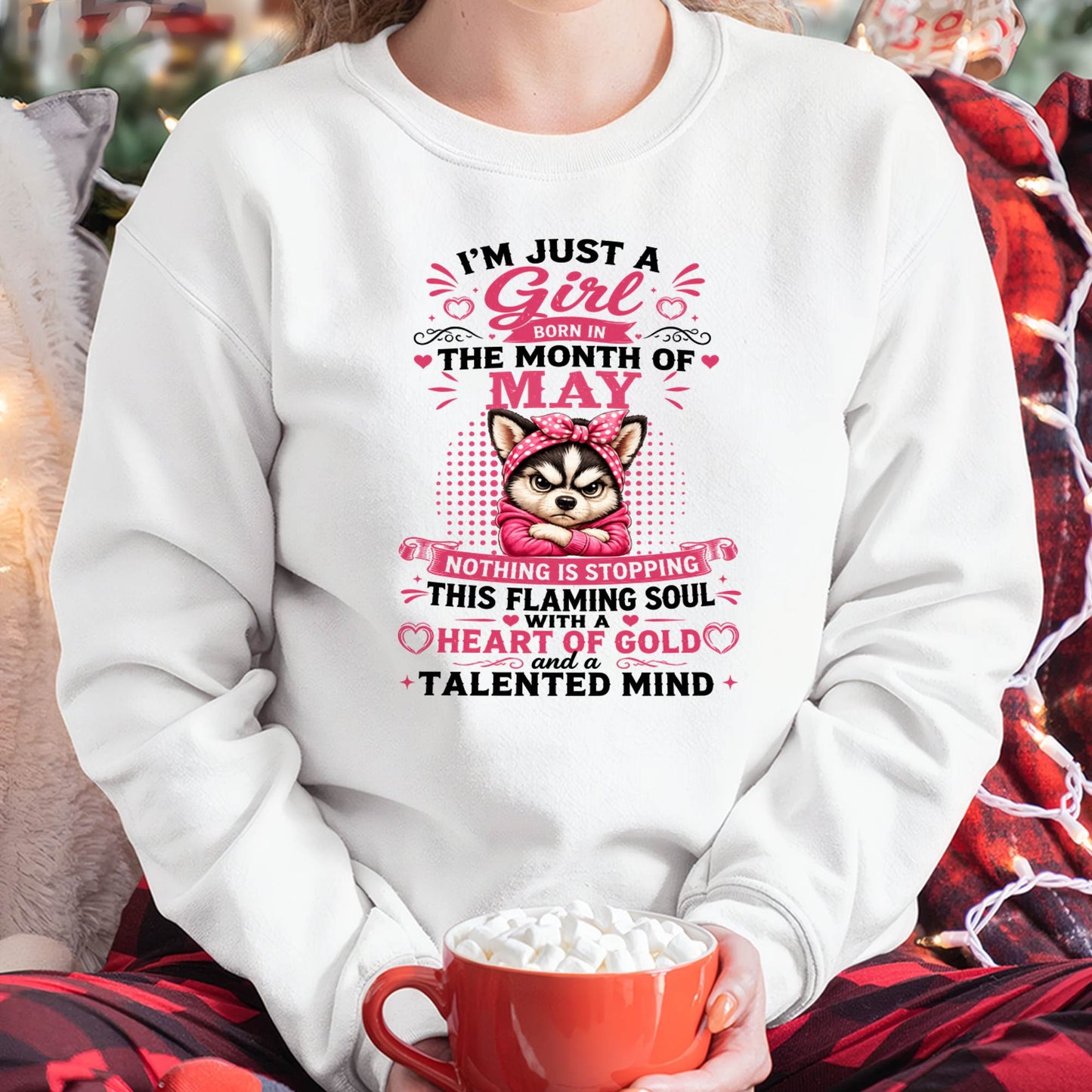 May Women – "The Girl With A Heart Of Gold And Talented Mind" – The Beautiful T - Shirt For Women – TIEN05 (SKU2605-66-05)