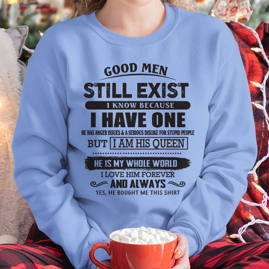 Good Men Still Exist - Perfect Gift For Your Girlfriend, Wife From Husband / Man - TIEN00 (SKU07-166-00)