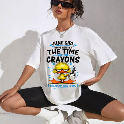 "No!!! I Don't Have Time To Explain To You" – The Beautiful T - Shirt For Women – TIEN06 (SKU2606-141-06)