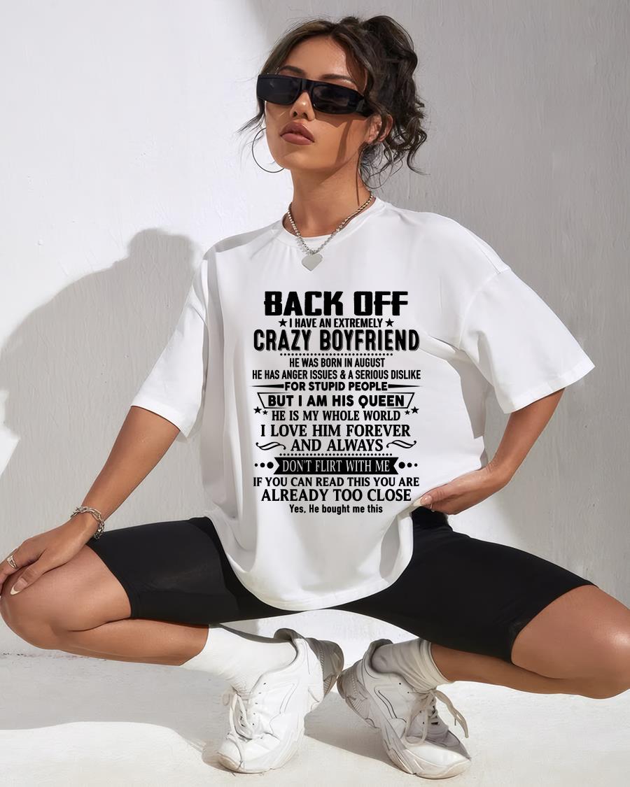 August - Back Off I Have An Extremely Crazy Boyfriend - TIEN08 (SKUT-BACKOFF-08)
