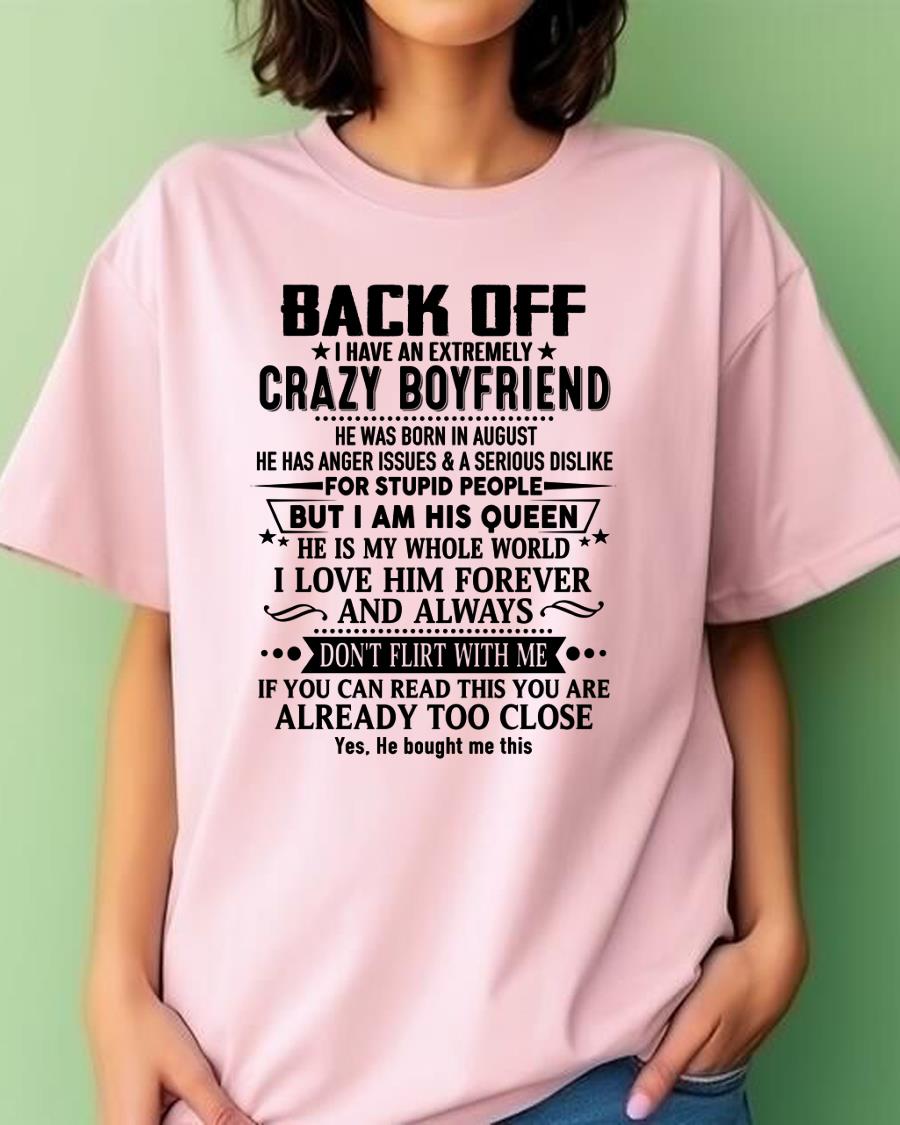 August - Back Off I Have An Extremely Crazy Boyfriend - TIEN08 (SKUT-BACKOFF-08)