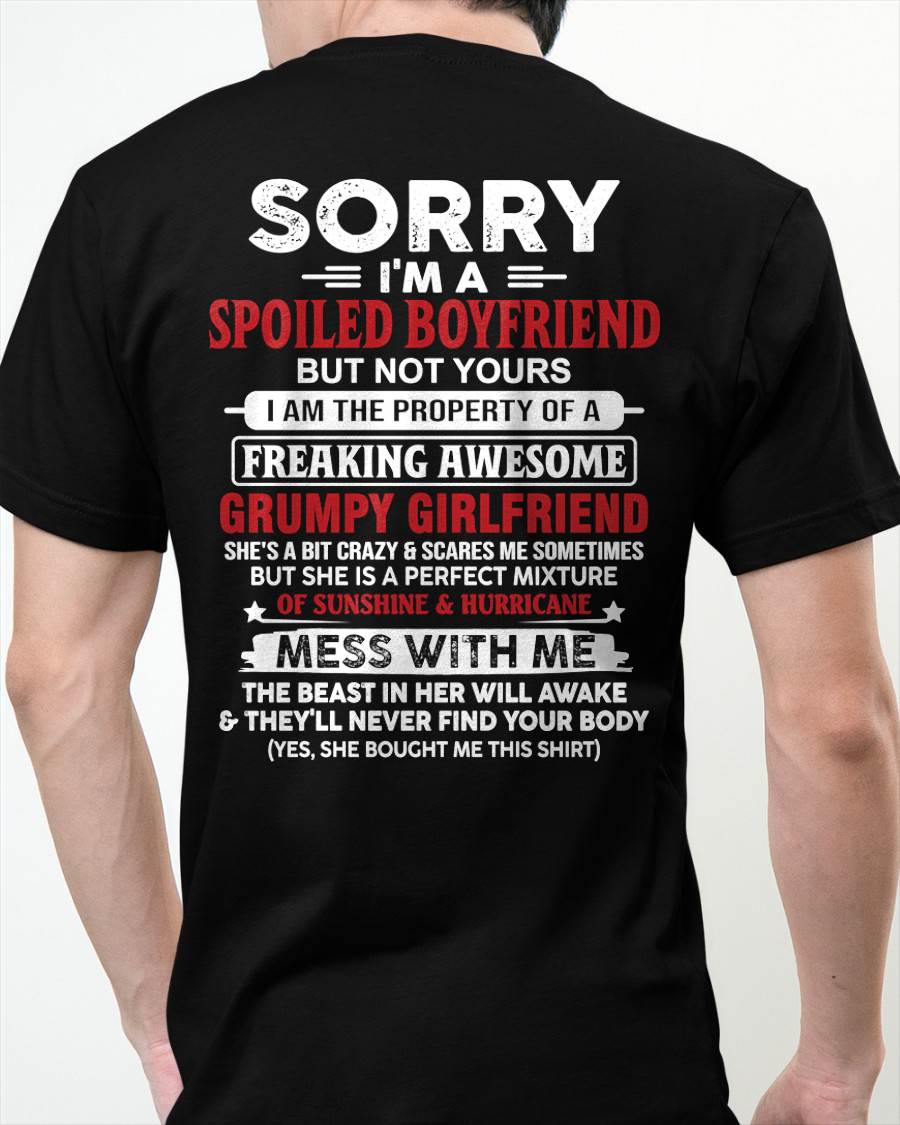 Spoiled Boyfriend - Perfect Gift From Girlfriend - TIEN00 (SKU11-18-00)