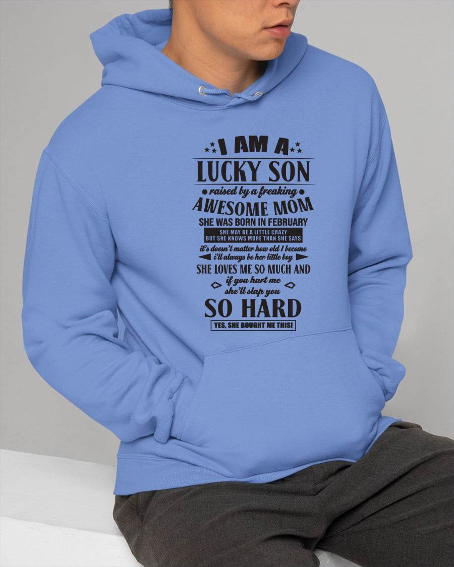The Special T - Shirt For Son From Mom – "If you hurt me, my mother will slap you so hard" – TIEN02 (SKU2603-22-02)