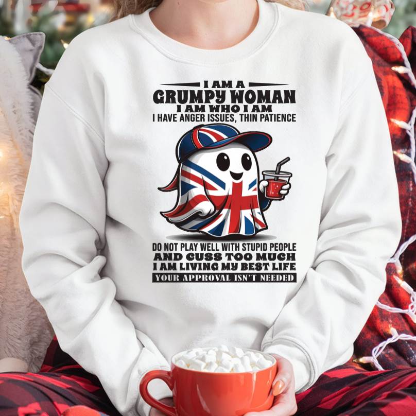 I Am A Grumpy Woman - T Shirt For Woman - DOAN (SKU09-82)