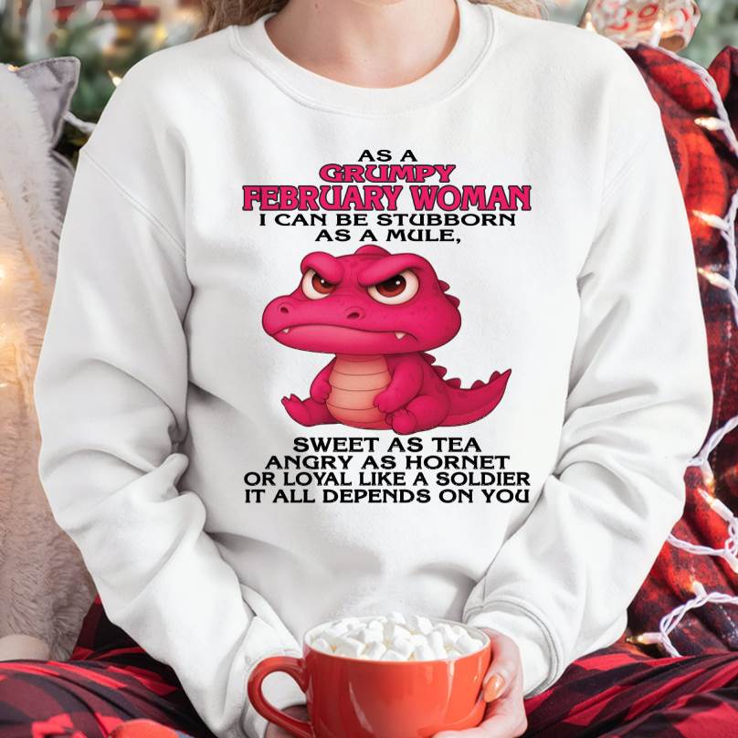 As A Grumpy January Woman - T Shirt For Woman - DOAN02 (SKU09-31-02)