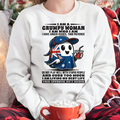 I Am A Grumpy Woman - T Shirt For Woman - DOAN (SKU09-83)
