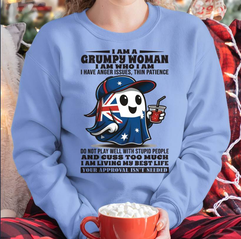 I Am A Grumpy Woman - T Shirt For Woman - DOAN (SKU09-83)