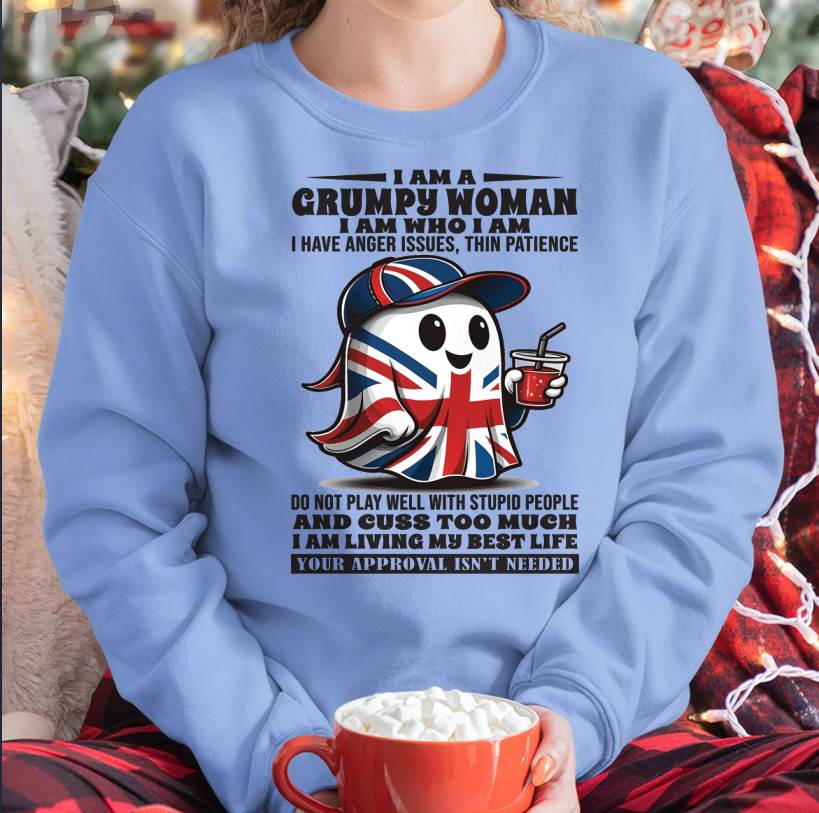 I Am A Grumpy Woman - T Shirt For Woman - DOAN (SKU09-82)