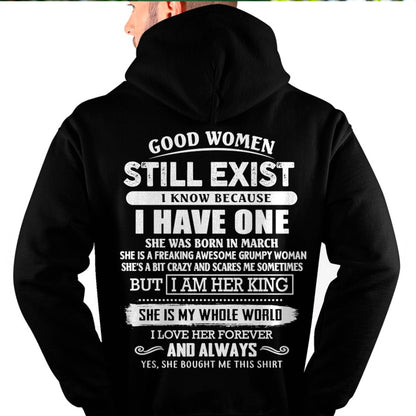 MARCH - GOOD WOMEN STILL EXIST - PERFECT GIFT FROM WIFE, GIRLFRIEND - TIEN03 (SKU12-306-03)