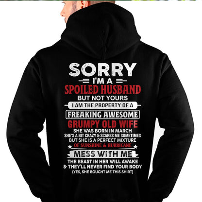 March - Spoiled Husband - Perfect Gift From Wife - TIEN03 (SKU11-02-03)
