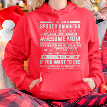I Get My Attitude From My Freaking Awesome Mom - Gift for Daughter From Mom - TIEN00