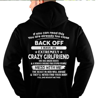 If You Can Read This You Are Already Too Close - Gift For Your Boyfriend, Husband From Wife - DOAN00 (SKU07-175-00)