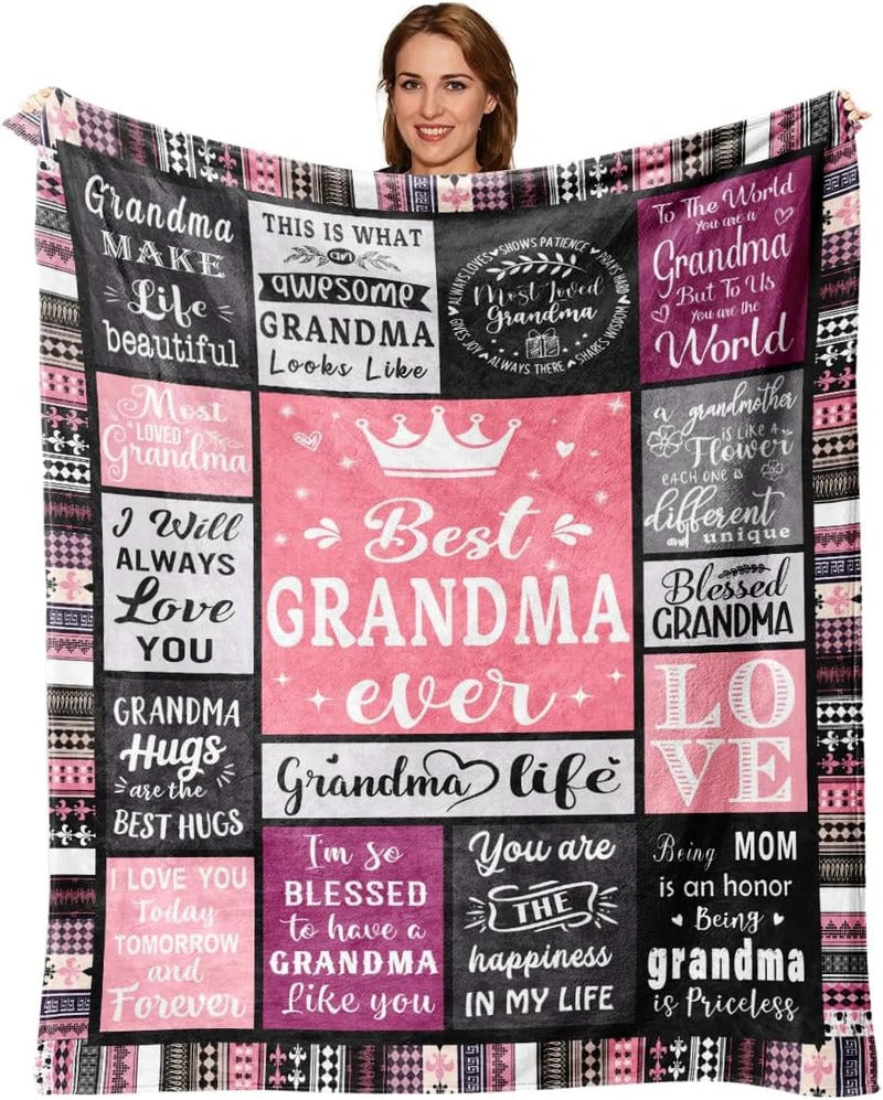 The Meaningful Blanket for Mother Birthday - From Daughter