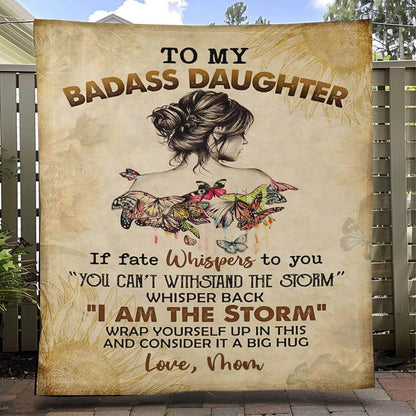Special Gift For Your Daughter Blanket - From Mom