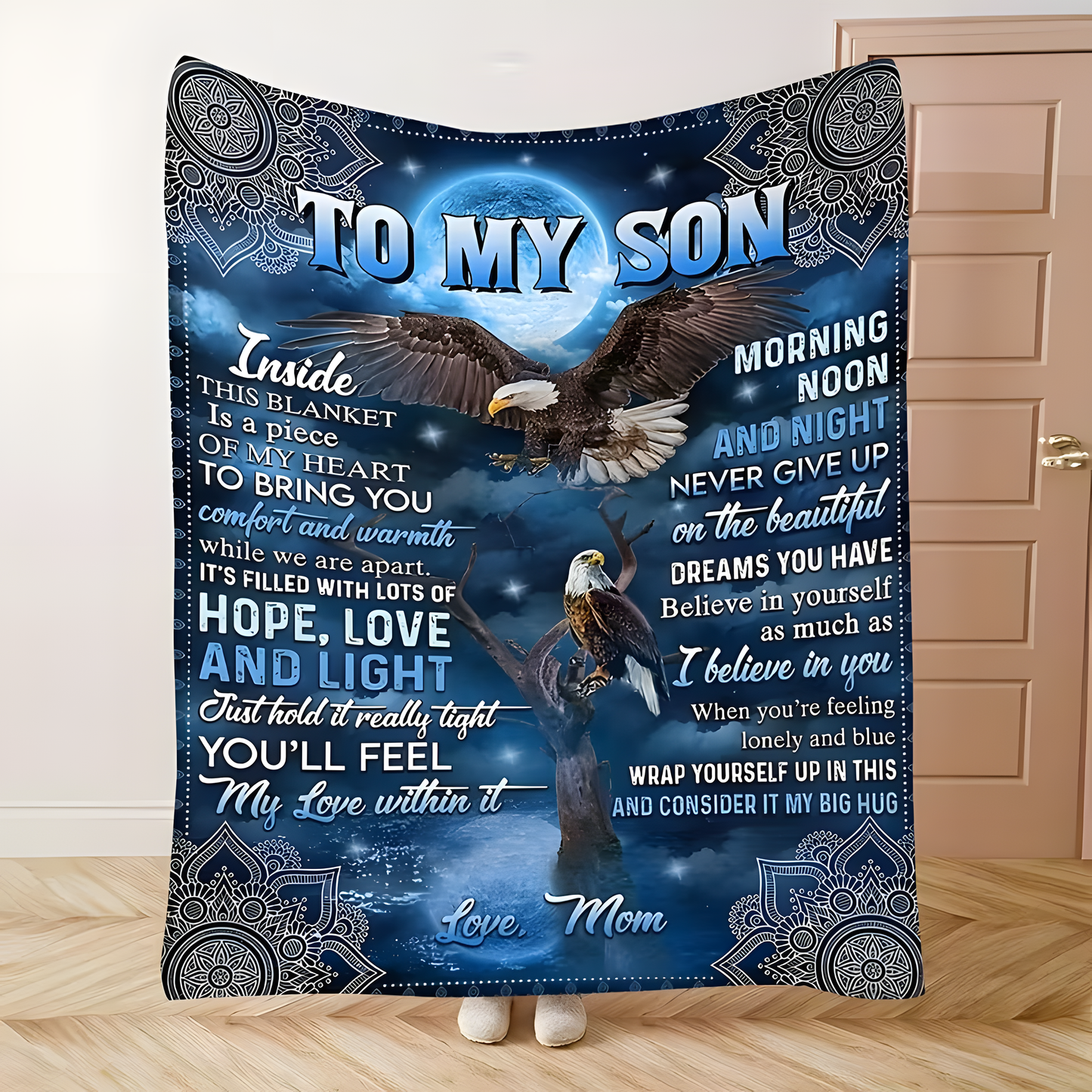 Special Gift For Your Son Blanket - From Mom (SKUB11-59)