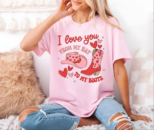 VALENTINE T-SHIRT FROM BOYFRIEND, HUSBAND - TIEN00