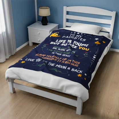 Beautiful Present For Your Grandson Blanket - From Sweetie Grandma