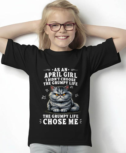 "The Grumpy Life Choose Me" – Adorable T-Shirt For Woman – TIEN04 (SKU2605-68-04)