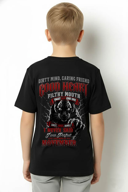 "GOOD HEART BUT FILTHY MOUTH - I NEVER SAID I WAS PERFECT" –  COOL T - SHIRT FOR MEN – TIEN11 (SKU2606-120-11)