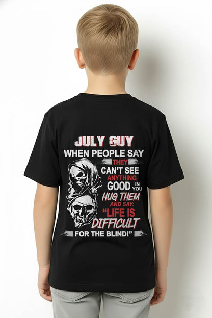 "YES, LIFE IS DIFFICULT FOR THE BLIND!" –  COOL T - SHIRT FOR MEN – TIEN07 (SKU12-253-07)